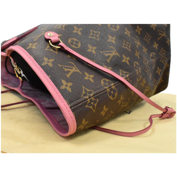 LOUIS VUITTON Neverfull GM Limited Edition Monogram Ikat Tote Bag Rose Velours