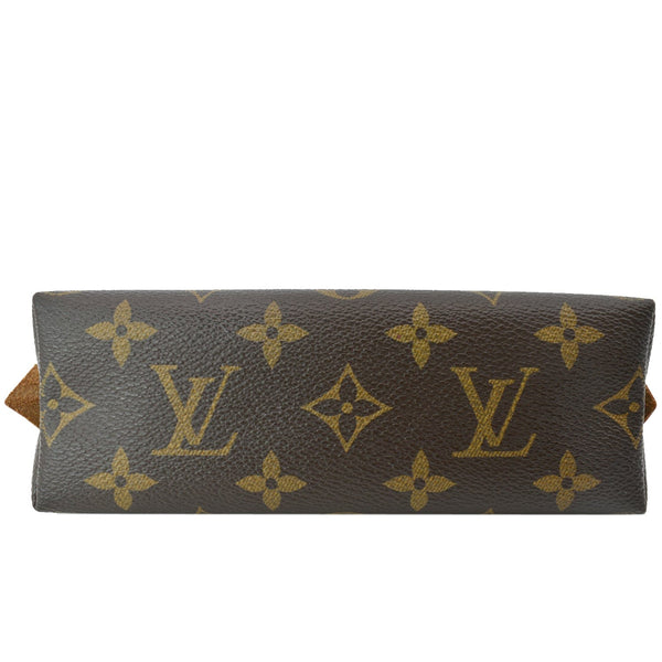 LOUIS VUITTON Monogram Canvas Cosmetic Pouch Brown