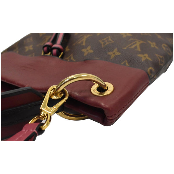 LOUIS VUITTON Tuileries Besace Monogram Canvas Shoulder Bag Rose Bruyere