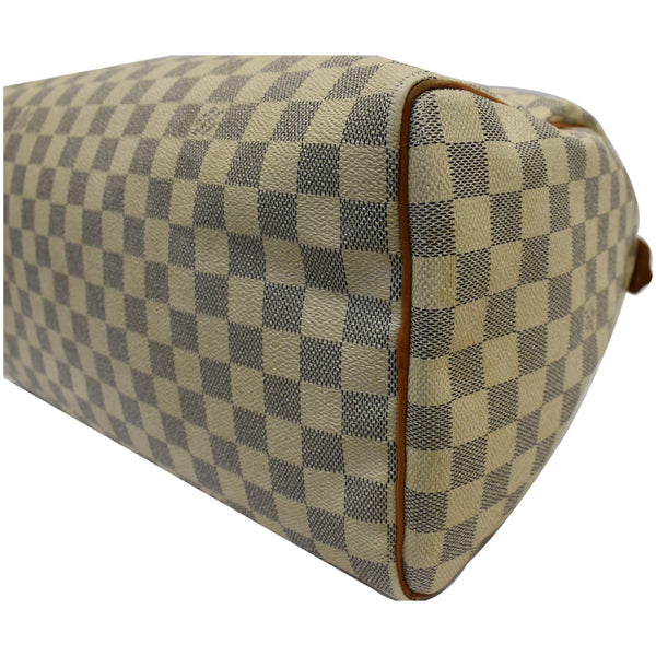 preloved Louis Vuitton Speedy 35 Damier Azur tote handbag