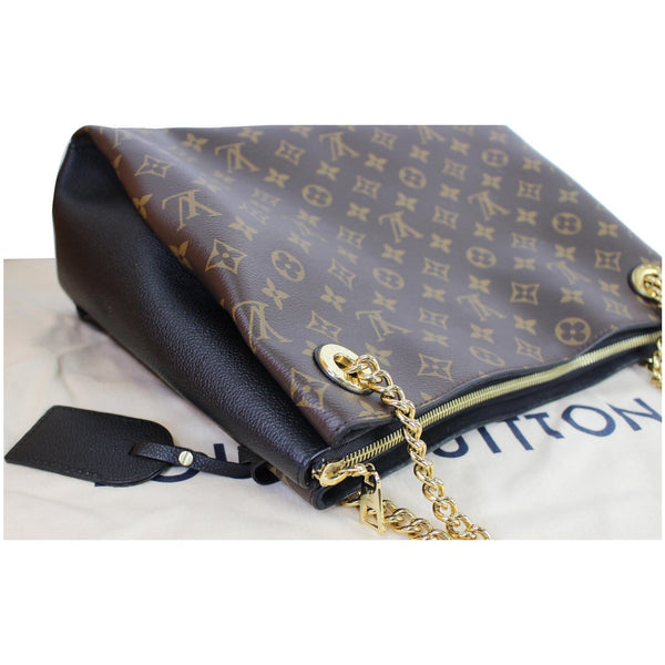 Louis Vuitton Surene MM Monogram Canvas Shoulder Bag - golden chain