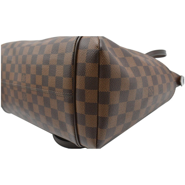 LOUIS VUITTON Totally MM Damier Ebene Shoulder Bag Brown