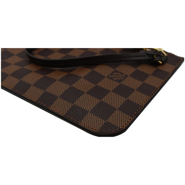 Louis Vuitton Neverfull MM Damier Ebene Pochette Pouch