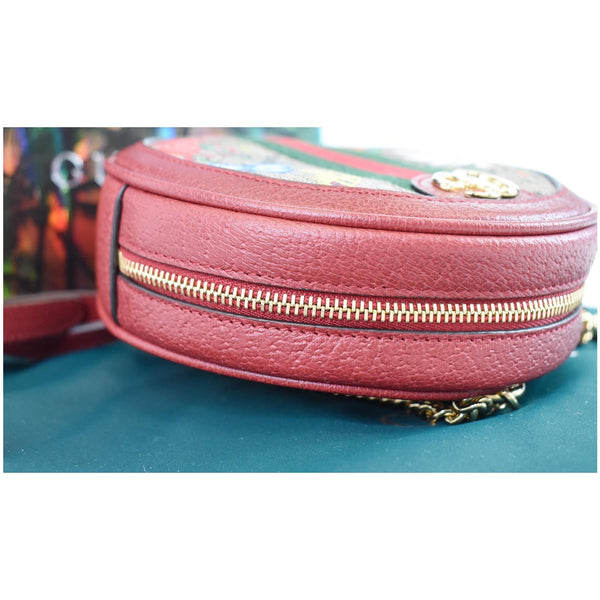GUCCI Ophidia GG Flora Mini Supreme Backpack Bag Red 598661