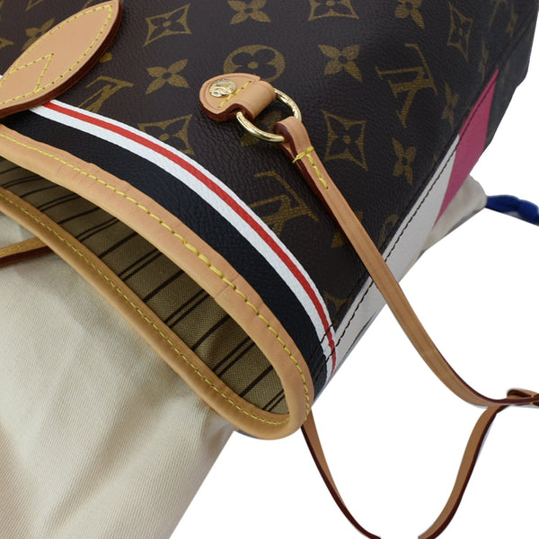 LOUIS VUITTON Game On Neverfull Monogram Canvas Tote Bag Brown