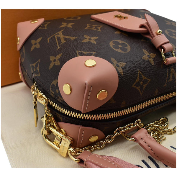 Louis Vuitton Petite Malle Souple Monogram Canvas Bag - side preview