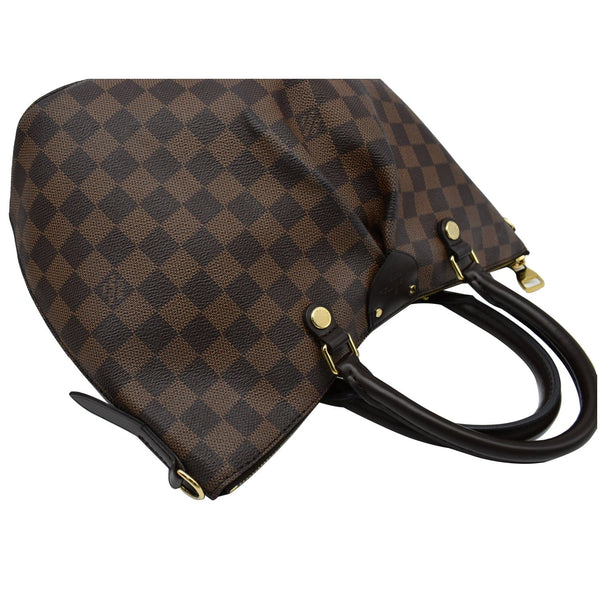 LOUIS VUITTON Siena MM Damier Ebene Shoulder Bag Brown