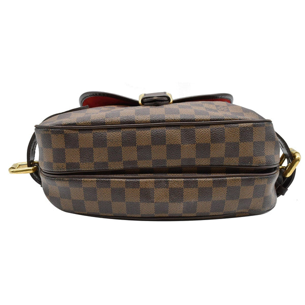 LOUIS VUITTON Highbury Damier Ebene Shoulder Bag Brown