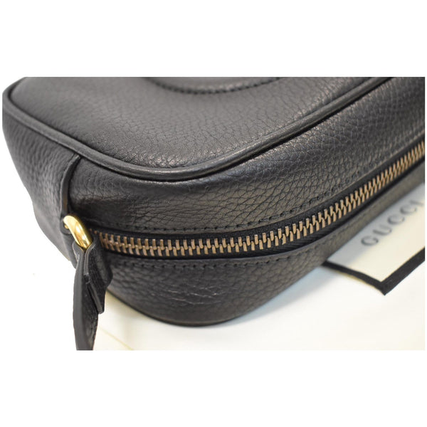 Louis Vuitton Soho Disco Small Pebbled Leather Bag - black color | DDH