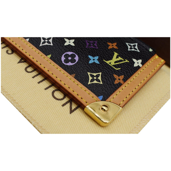 LOUIS VUITTON Pochette Key Cles Monogram Coin Case Multicolor