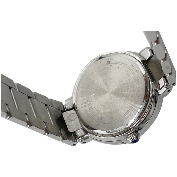 BULOVA Fairlawn Precisionist Quartz SS Diamond Bezel Watch Mop Dial 30MM