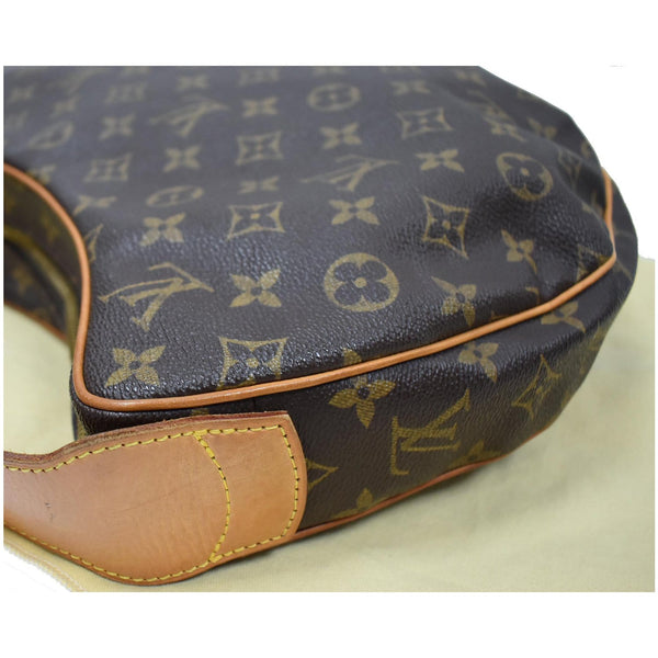 LOUIS VUITTON Croissant GM Monogram Canvas Shoulder Bag Brown