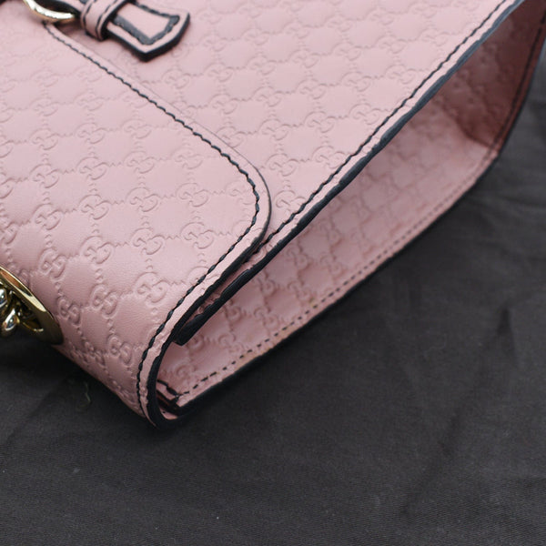 Gucci Emily Medium GG Guccissima Leather Chain Shoulder Bag
