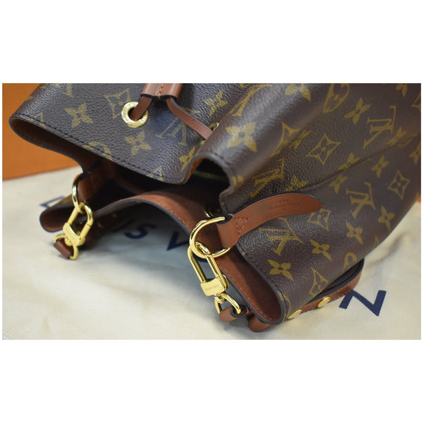 LOUIS VUITTON NeoNoe Monogram Canvas Shoulder Bag Brown