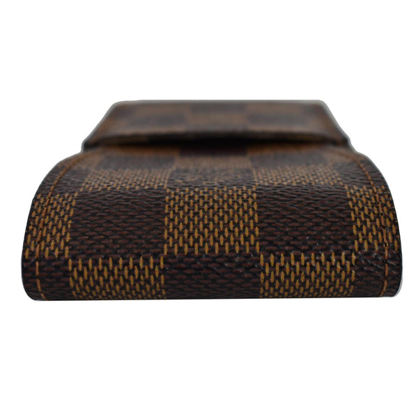 LOUIS VUITTON Damier Ebene Etui Cigarette Case Brown