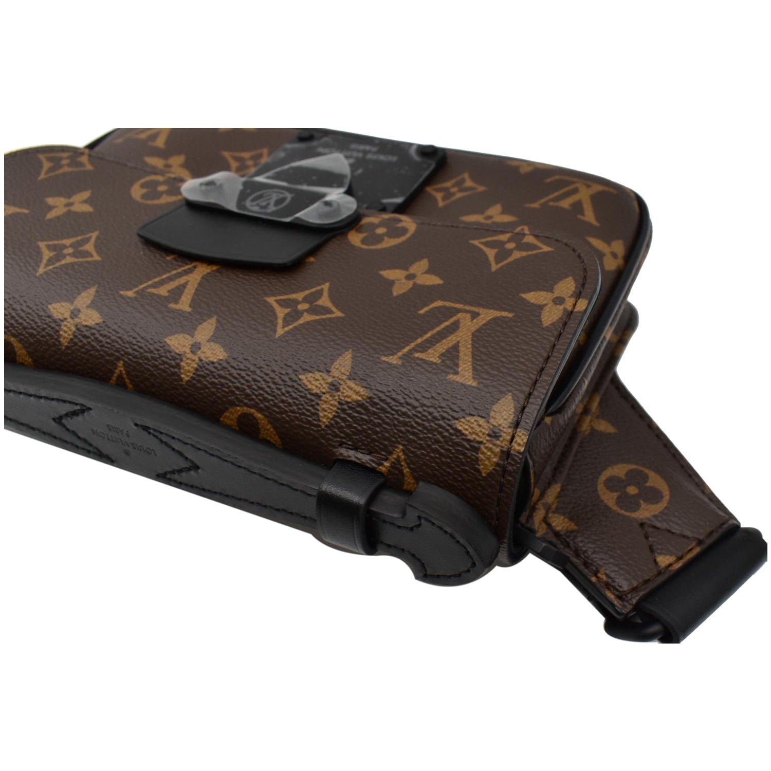 Louis Vuitton LV Mens S Lock Sling Bag new Brown Cloth ref.889925