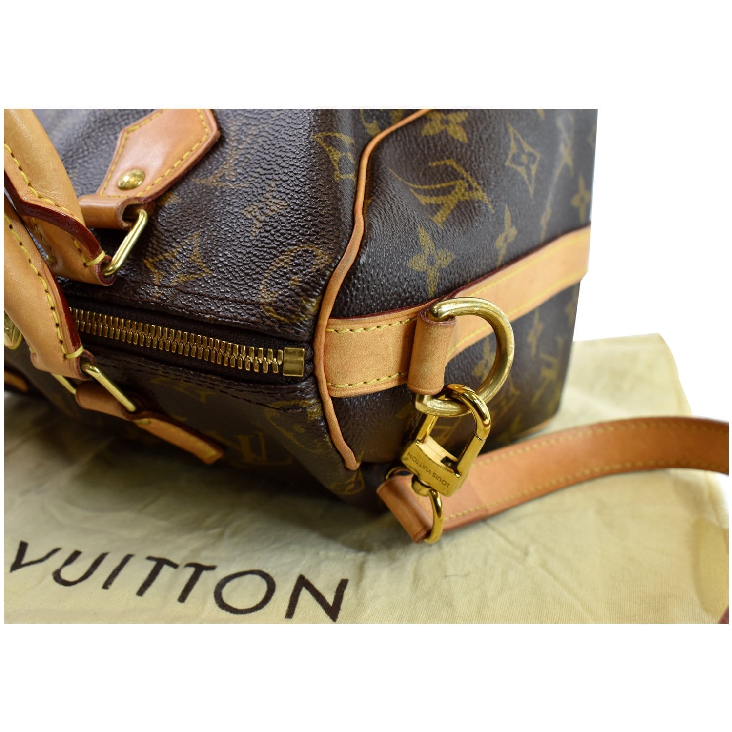 Louis Vuitton Speedy 25 Monogram Canvas Shoulder Bag