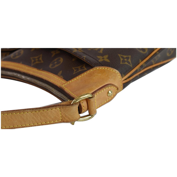 LOUIS VUITTON Odeon PM Monogram Canvas Shoulder Bag Brown
