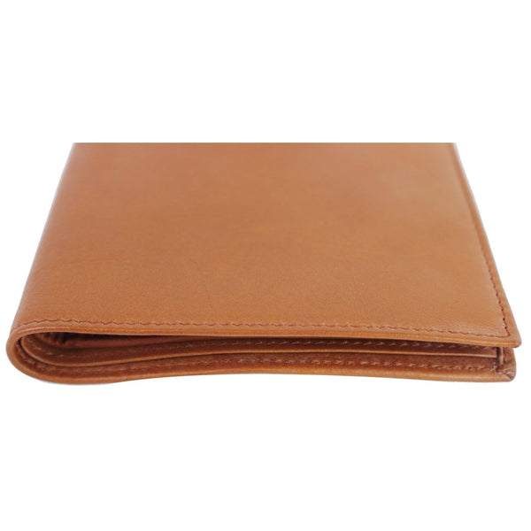 Gucci Bifold Men's Leather Canvas Wallet | Brown - elegant view