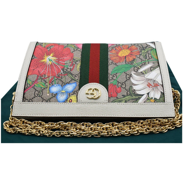 Gucci Ophidia Flora GG Supreme Canvas Shoulder Bag Multicolor 503877
