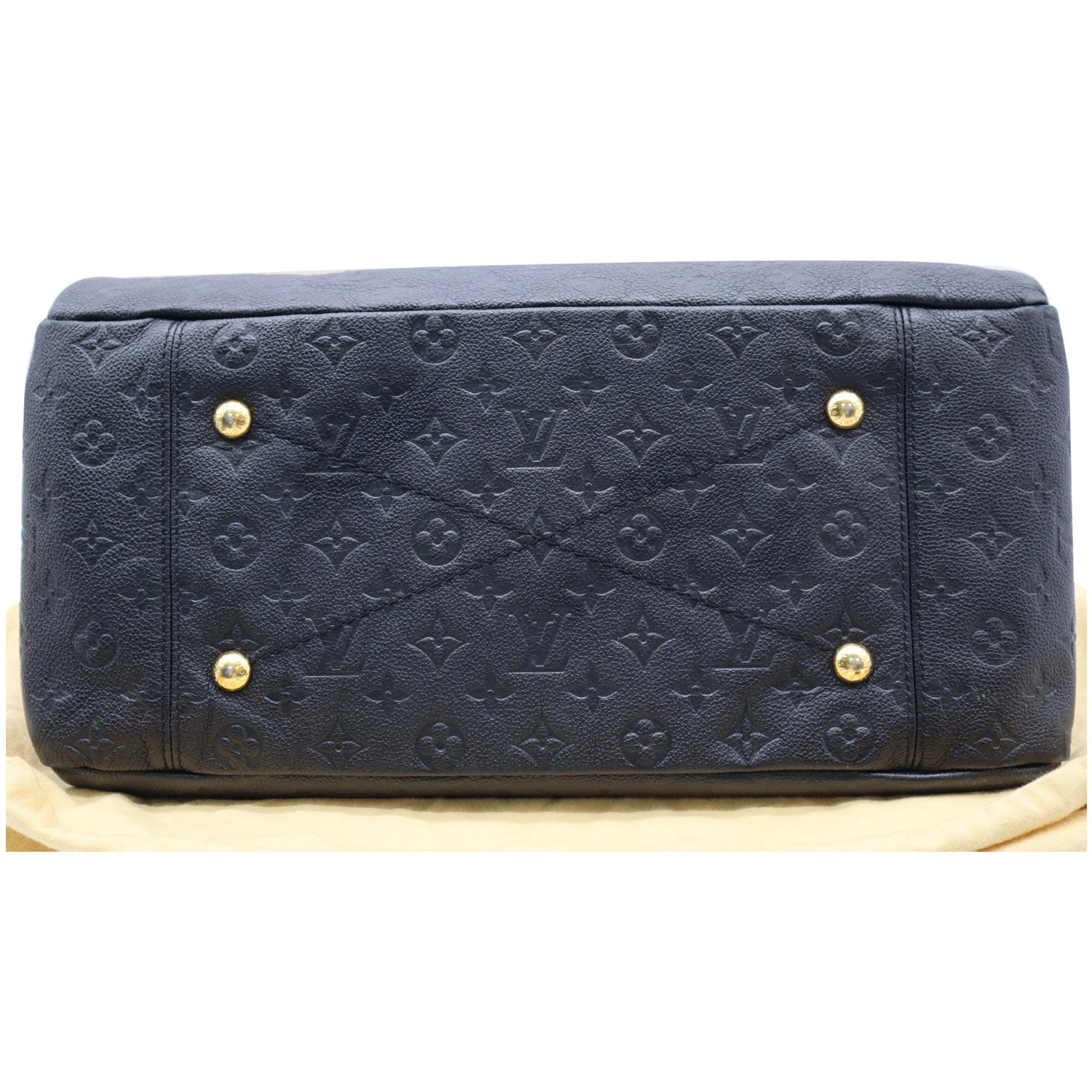 Louis Vuitton Artsy Black Leather Handbag (Pre-Owned)
