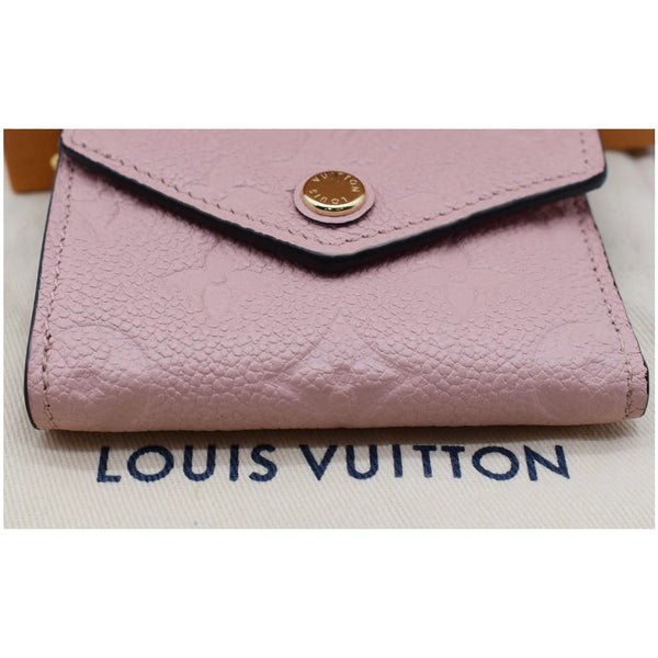 LOUIS VUITTON Zoe Compact Monogram Empreinte Wallet Rose Poudre