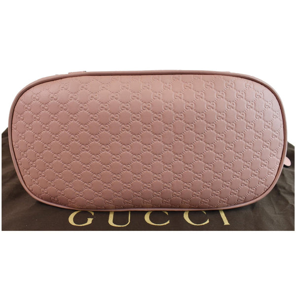 GUCCI Mini Dome Micro Guccissima Leather Shoulder Bag Pink 449654