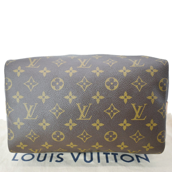 LOUIS VUITTON Speedy 25 Bandouliere Monogram Canvas Shoulder Bag Brown