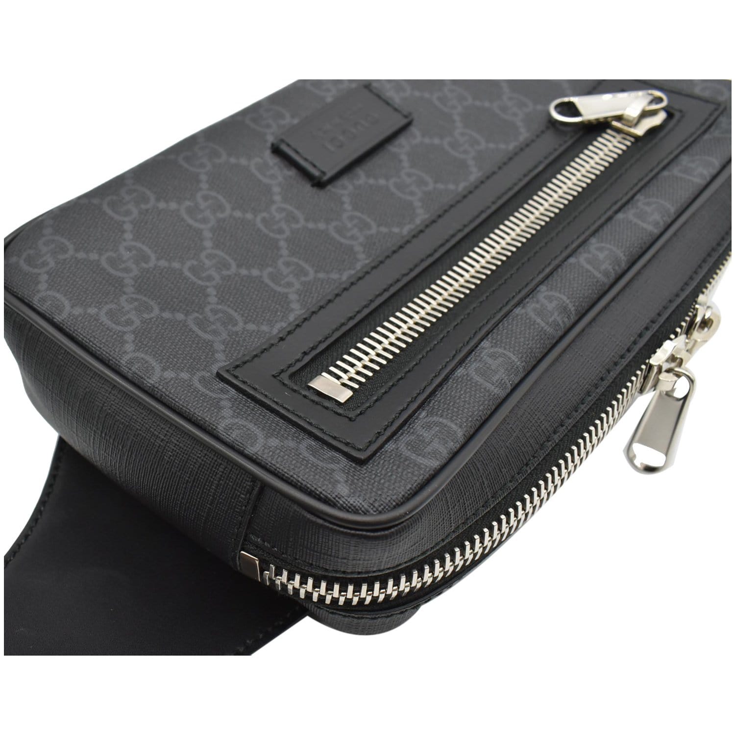Gucci Soft GG Supreme Belt Bag - Black