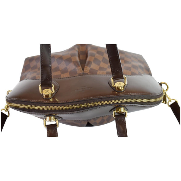 LOUIS VUITTON Salvi Damier Ebene Shoulder Bag Brown