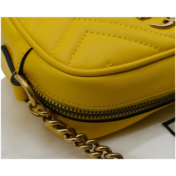 Gucci GG Marmont Matelasse Mini Leather Crossbody Bag