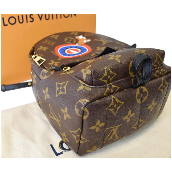 Louis Vuitton Palm Springs Mini World Tour Backpack - upside view