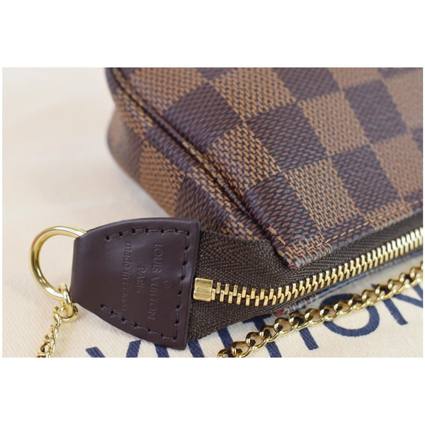 Louis Vuitton Pochette Damier Ebene Accessories Pouch - made in France