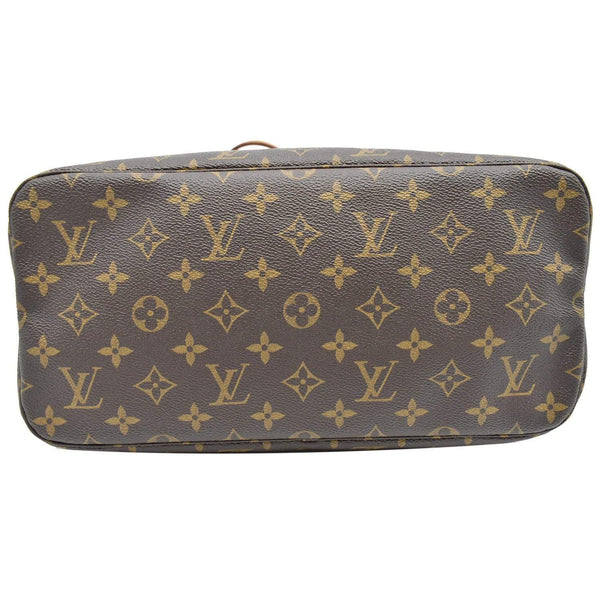 Louis Vuitton Love Lock Neverfull MM Monogram Bottom Bag