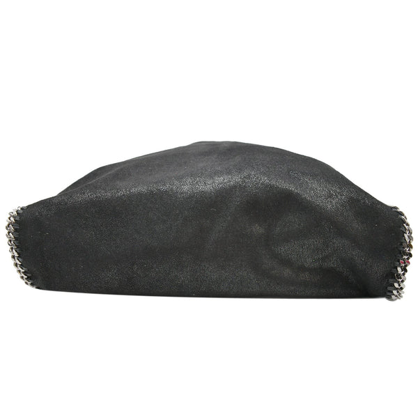 STELLA MCCARTNEY Falabella Large Faux Leather Chain Shoulder Bag Black