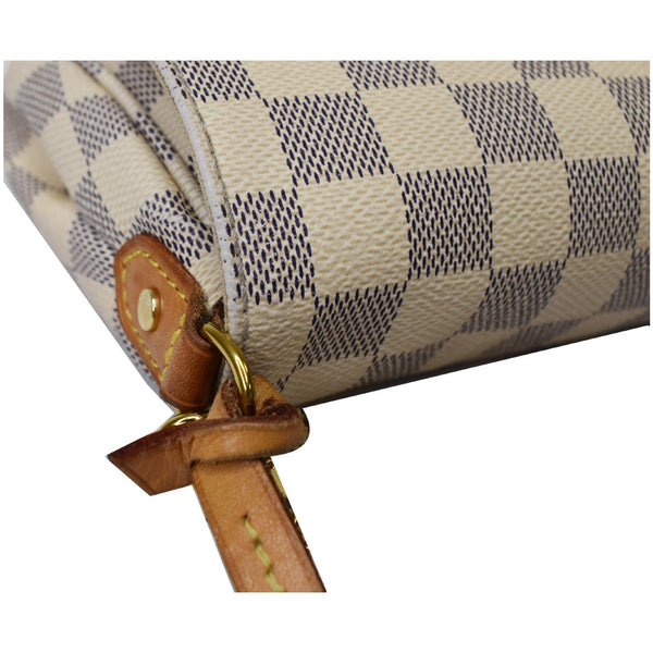 Louis Vuitton Favorite PM Damier Azur Crossbody Bag - strap corner
