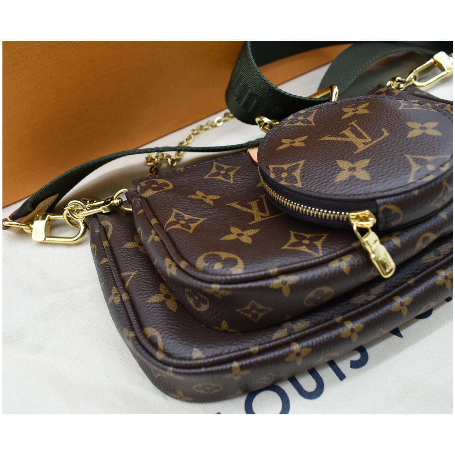 🔥Review + Unboxing: Louis Vuitton Louise Chain GM Shoulder Bag Clutch 
