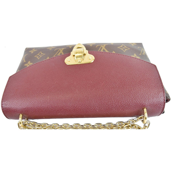LOUIS VUITTON Saint Placide Monogram Canvas Crossbody Bag Bordeaux