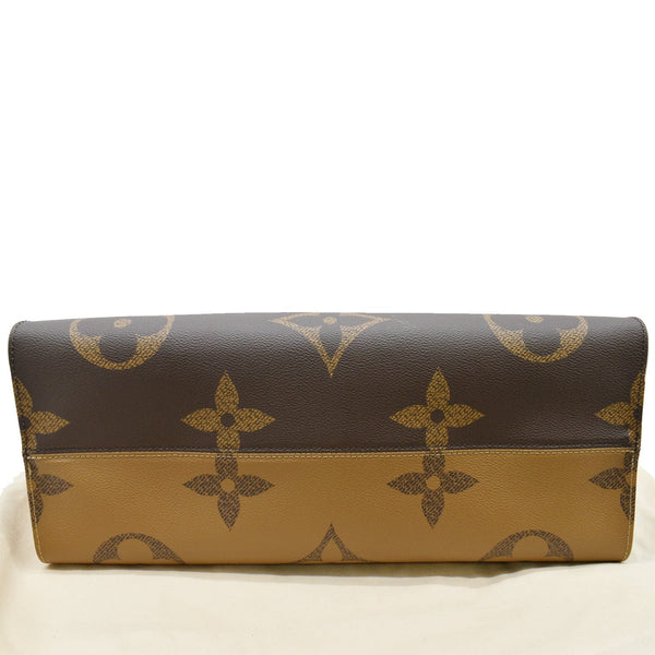 LOUIS VUITTON Onthego GM Giant Monogram Canvas Tote Shoulder Bag Brown - Hot Deals