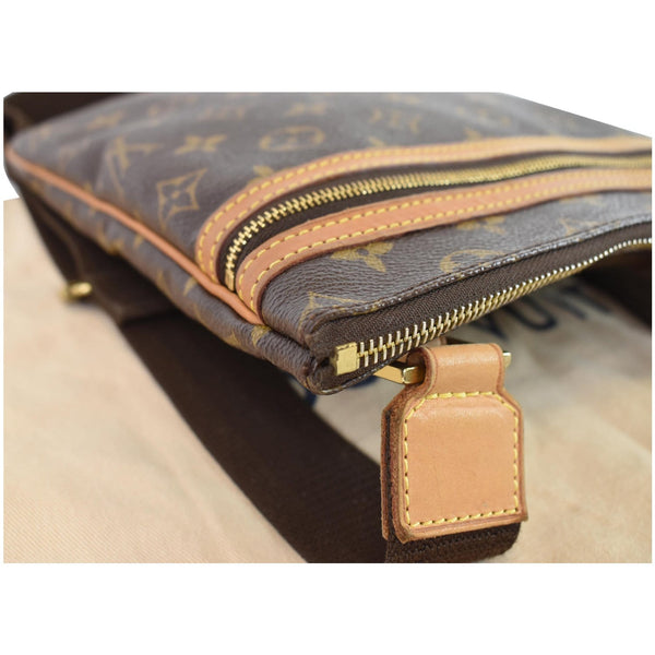 Louis Vuitton  Bosphore Pochette Monogram Canvas Bag - closed zip
