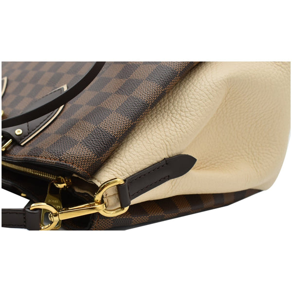 LOUIS VUITTON Normandy Damier Ebene Shoulder Bag Brown