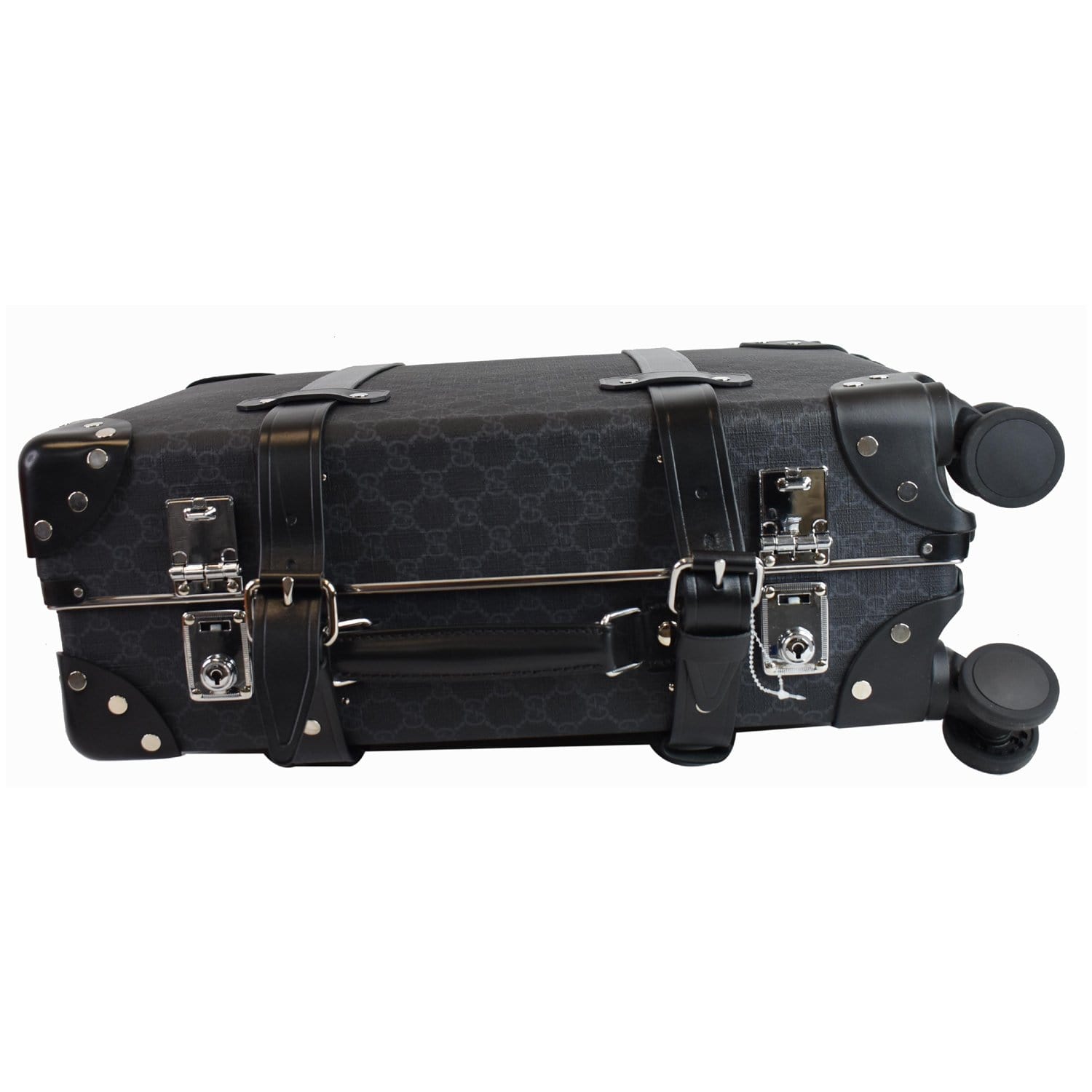 Chanel Black Leather Globetrotter Bag