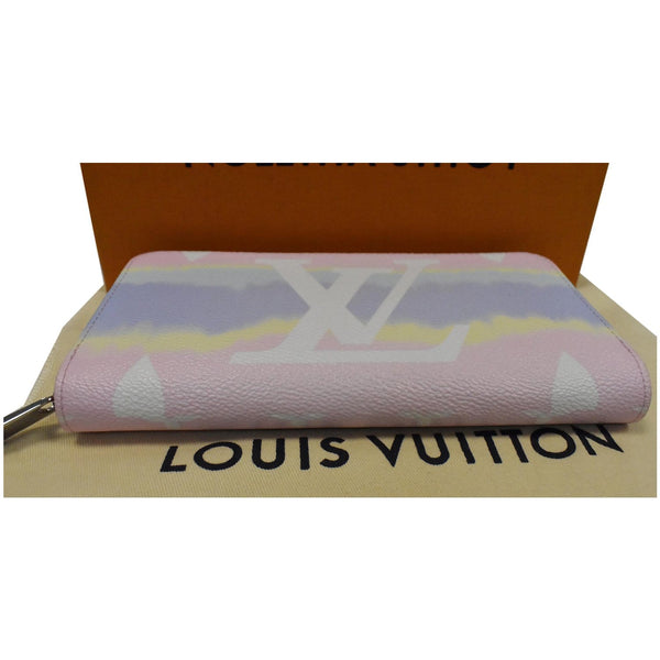 LOUIS VUITTON Escale Monogram Coated Canvas Zippy Wallet Pastel