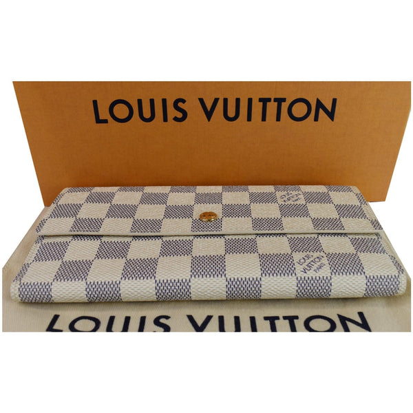 Louis Vuitton Damier Azur Sarah Wallet For Women - lv pouch