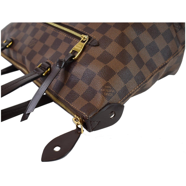 LOUIS VUITTON Iena PM Damier Ebene Shoulder Bag Brown
