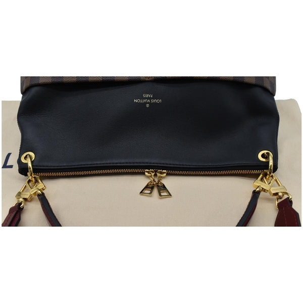 LOUIS VUITTON Maida Damier Ebene Hobo Shoulder Bag Noir