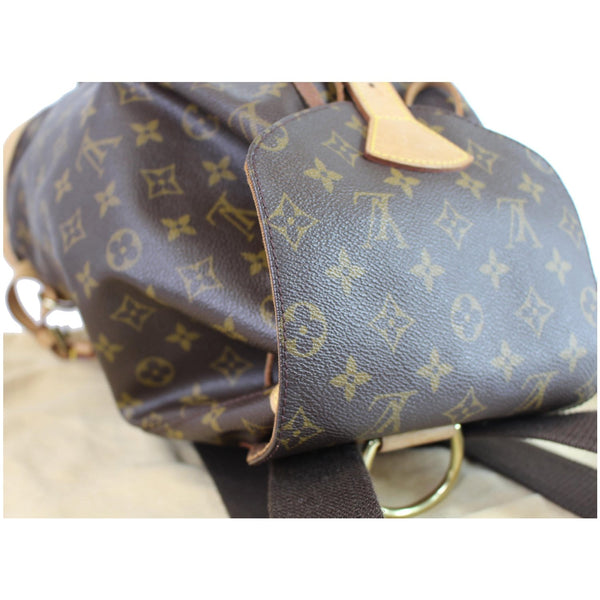 Louis Vuitton Montsouris GM Monogram Canvas Backpack - top front