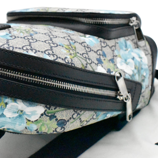 Gucci Blooms GG Supreme Monogram Backpack Blue - DDH