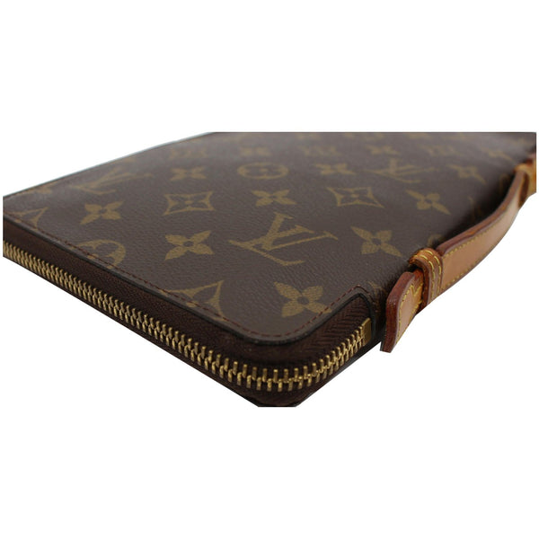 LOUIS VUITTON Zippy XL Monogram Canvas Organizer Wallet Brown