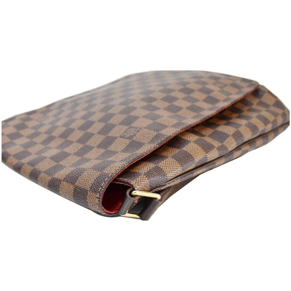 LOUIS VUITTON Musette Salsa GM Damier Ebene Crossbody Bag Brown